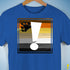 Bear Pride Flag Exclamation Point Premium Unisex T-Shirt - Royal Blue