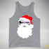 Santa’s Demisexual Pride Flag Shades Premium Tank Top - Grey Heather