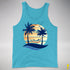 Queer Pride Hammock Summer Beach Sunset Premium Tank Top
