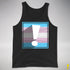 Transgender Pride Flag Exclamation Point Premium Tank Top