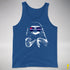 Pride Sloth Leather Flag Sunglasses Premium Tank Top