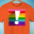 Original LGBTQ Pride Flag Exclamation Point Premium Unisex