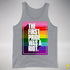 The First Pride Was a Riot - Original 8 Stripe Pride Premium Tank Top