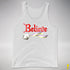 Believe Twink Pride Flag Jingle Bell Premium Tank Top - White