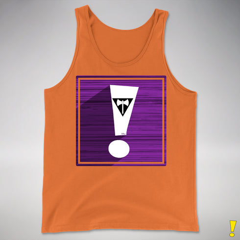 Lesbian Labrys Pride Flag Exclamation Point Premium Tank Top
