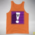 Lesbian Labrys Pride Flag Exclamation Point Premium Tank Top