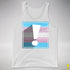 Transgender Pride Flag Exclamation Point Premium Tank Top