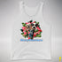 Custom Holiday Poinsettia Premium Tank Top - White