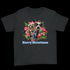 Custom Holiday Joy T-Shirt Youth Tee - Black