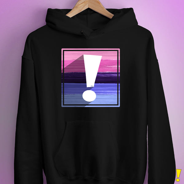 Omnisexual Pride Flag Exclamation Point Hoodie