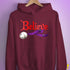 Believe Lesbian Labrys Pride Flag Jingle Bell Hoodie - Maroon