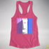 Drag Pride Flag Exclamation Point Racerback Tank