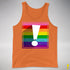 Original LGBTQ Pride Flag Exclamation Point Premium Tank Top