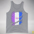 Drag Pride Flag Ripped Reveal Premium Tank Top
