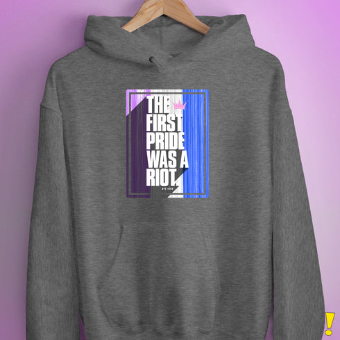 The First Pride Was a Riot - Drag Pride Hoodie