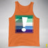 Gay Male Pride Flag Exclamation Point Premium Tank Top