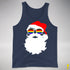 Santa’s LGBTQ Philly Pride Flag Shades Premium Tank Top - Navy
