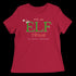 It's an Elf Thing, You Wouldn't Understand Women's Relaxed Tee - Red