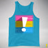 Pansexual Pride Flag Exclamation Point Premium Tank Top