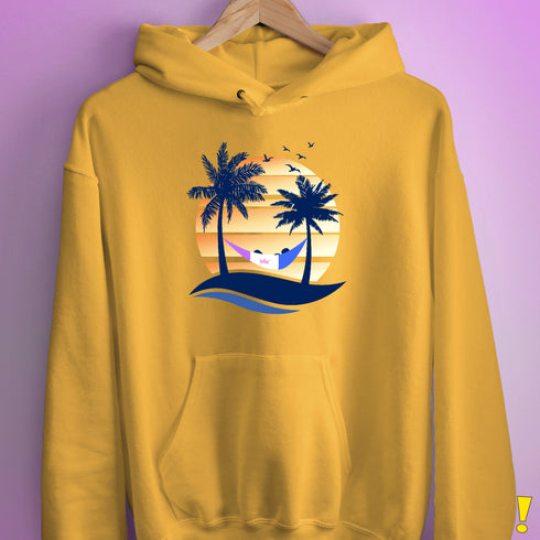 Drag Pride Hammock Summer Beach Sunset Hoodie