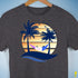 Drag Pride Hammock Summer Beach Sunset Premium Unisex T-Shirt