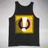 Intersex Pride Flag Exclamation Point Premium Tank Top - Black