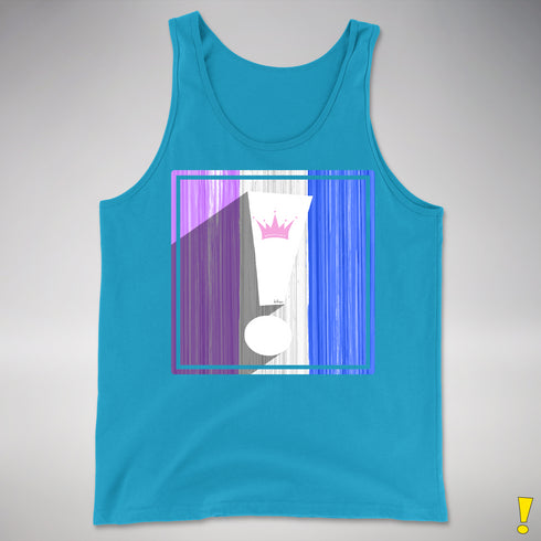 Drag Pride Flag Exclamation Point Premium Tank Top
