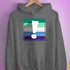 Gay Male Pride Flag Exclamation Point Hoodie