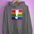 Original LGBTQ Pride Flag Exclamation Point Hoodie