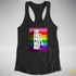 The First Pride Was A Riot - Original 8 Stripe Pride Racerback Tank