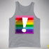 Original LGBTQ Pride Flag Exclamation Point Premium Tank Top