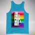 The First Pride Was a Riot - Original 8 Stripe Pride Premium Tank Top