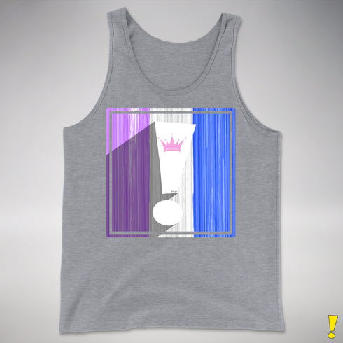 Drag Pride Flag Exclamation Point Premium Tank Top