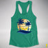 Intersex Pride Hammock Summer Beach Sunset Racerback Tank
