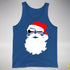 Santa’s Demisexual Pride Flag Shades Premium Tank Top - Royal Blue