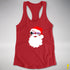 Santa’s Demisexual Pride Flag Shades Racerback Tank - Red
