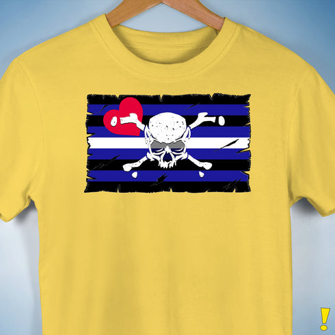 Leather Pride Pirate Flag Premium Unisex T-Shirt
