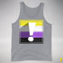 Nonbinary Pride Flag Exclamation Point Premium Tank Top