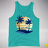Queer Pride Hammock Summer Beach Sunset Premium Tank Top