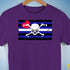 Leather Pride Pirate Flag Premium Unisex T-Shirt