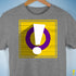 Intersex Pride Flag Exclamation Point Premium Unisex T-Shirt - Grey Heather