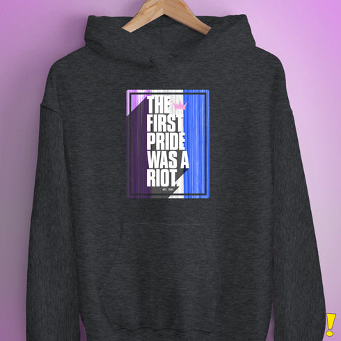 The First Pride Was a Riot - Drag Pride Hoodie