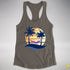Omnisexual Pride Hammock Summer Beach Sunset Racerback Tank