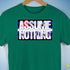 Assume Nothing Leather Pride Flag Premium Unisex T-Shirt