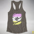 Twink Pride Flag Ripped Reveal Racerback Tank