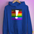 LGBTQ Philly Pride Flag Exclamation Point Hoodie