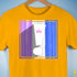 Drag Pride Flag Exclamation Point Premium Unisex T-Shirt - Gold