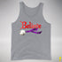 Believe Lesbian Labrys Pride Flag Jingle Bell Premium Tank Top - Grey Heather
