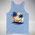 Original LGBTQ Pride Hammock Summer Beach Sunset Premium Tank Top