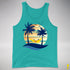 Intersex Pride Hammock Summer Beach Sunset Premium Tank Top